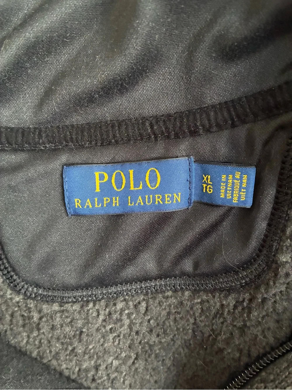 Ralph Lauren Jacket Men’s XL Pullover Sweater Dark Gray